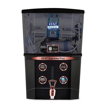 KENT Supreme Plus Alkaline+Copper RO Water Purifier | RO+UV+UF+TDS Control | 8L