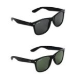 Creature Sunglasses Combo (Black & Green) with UV Protection