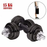 FITSY Adjustable Dumbbell Set 15k