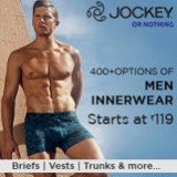 Online Jockey Men Innerwear From Rs.119 | Amazon.in