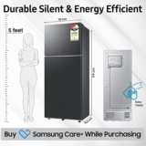 Samsung 419L Convertible 5-in-1 Refrigerator | Bespoke AI & Digital Inverter
