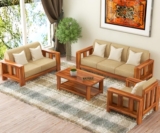 NATRAJ ART & CRAFT Sheesham Wooden 6 Seater Sofa Set Review | Solid Wood Sofa for Living Room