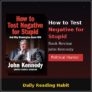 How to Test Negative for Stupid Book Review – Humor & Social Commentary
